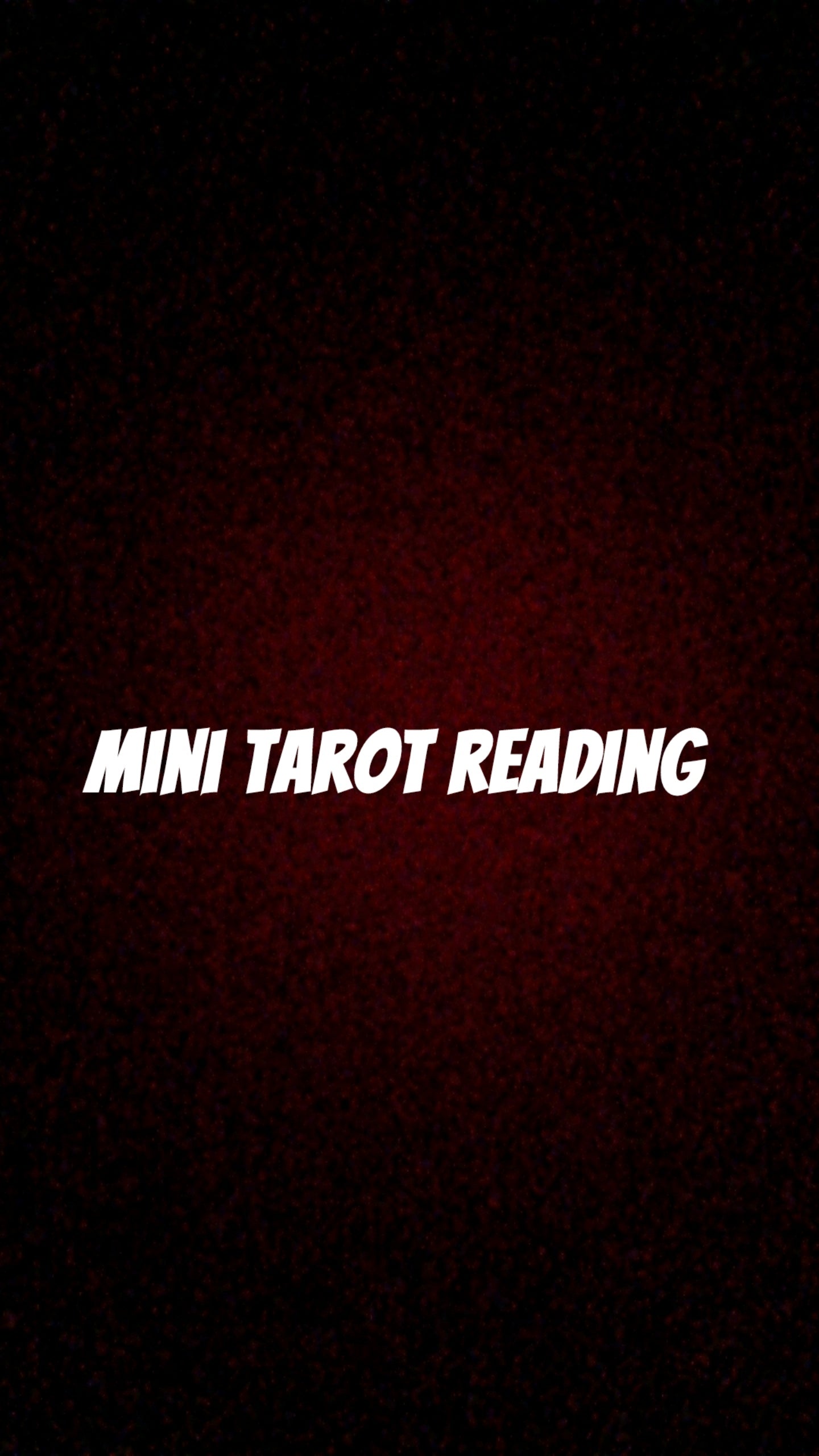 LIVE!! Tarot Readings!
