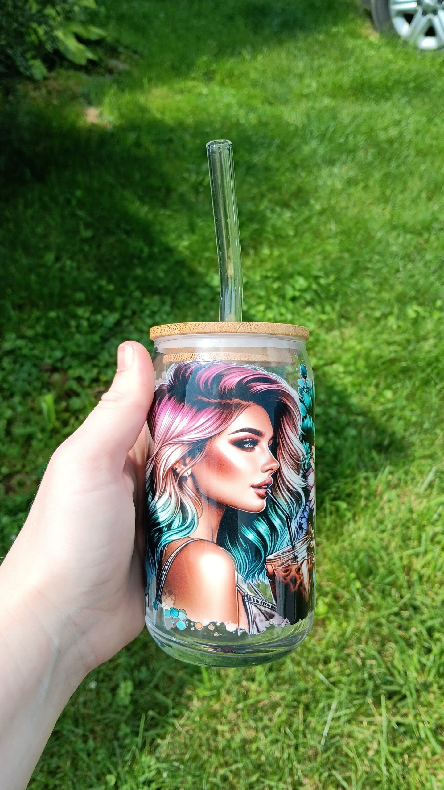 Pre-Made Coffee & Happy Glass Cups