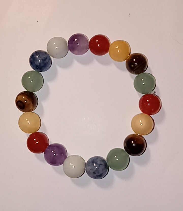 Chunky Chakra Healing Bracelets