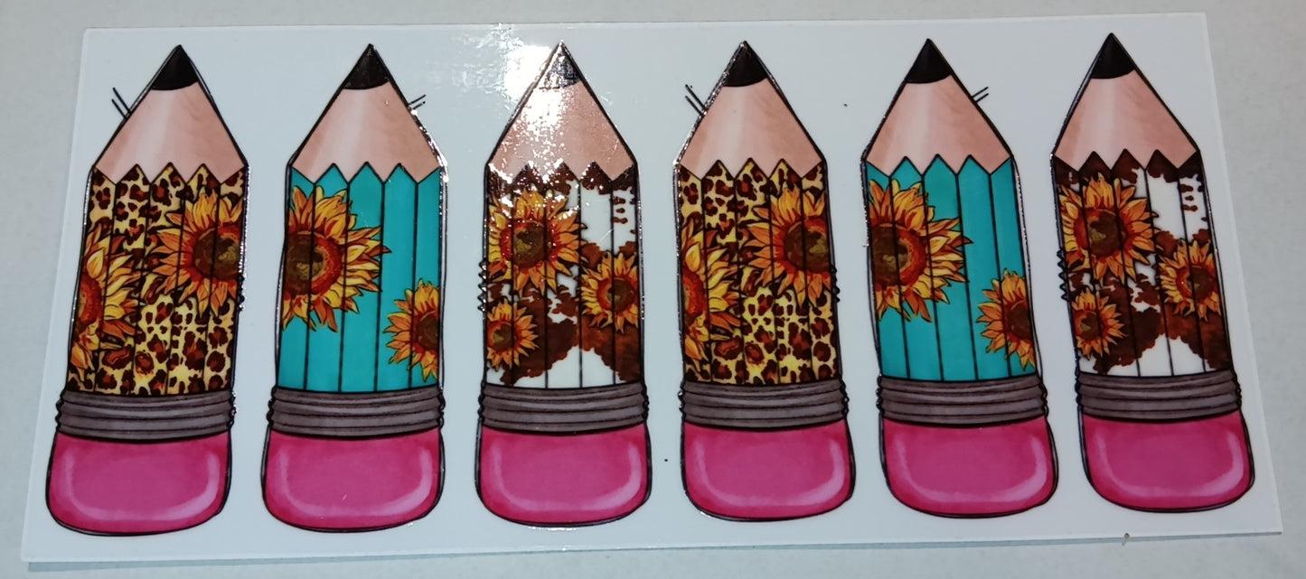 Sunflower Pencil Wrap