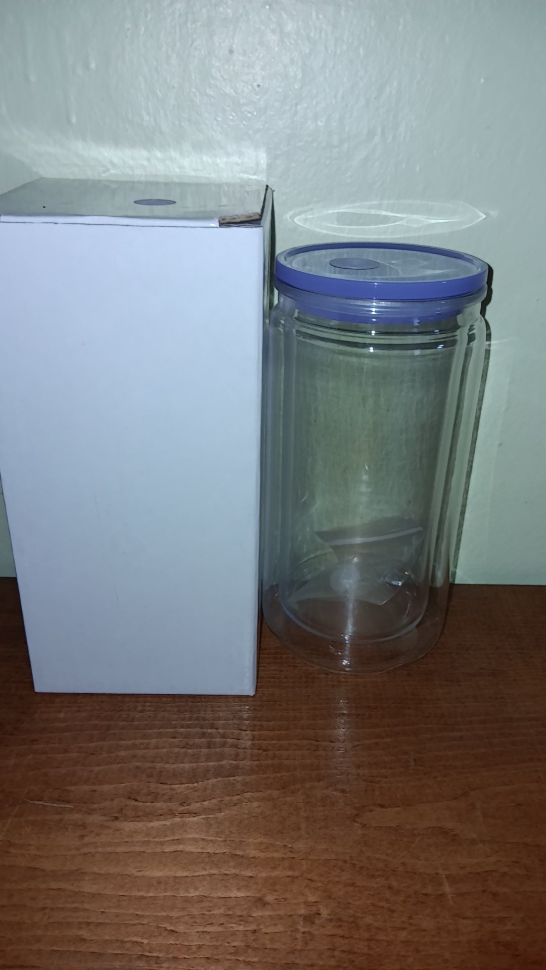 1- BLANK 16oz Acrylic Snowglobe