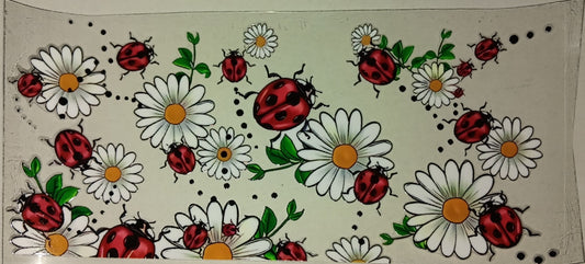 Ladybug Daisies Wrap