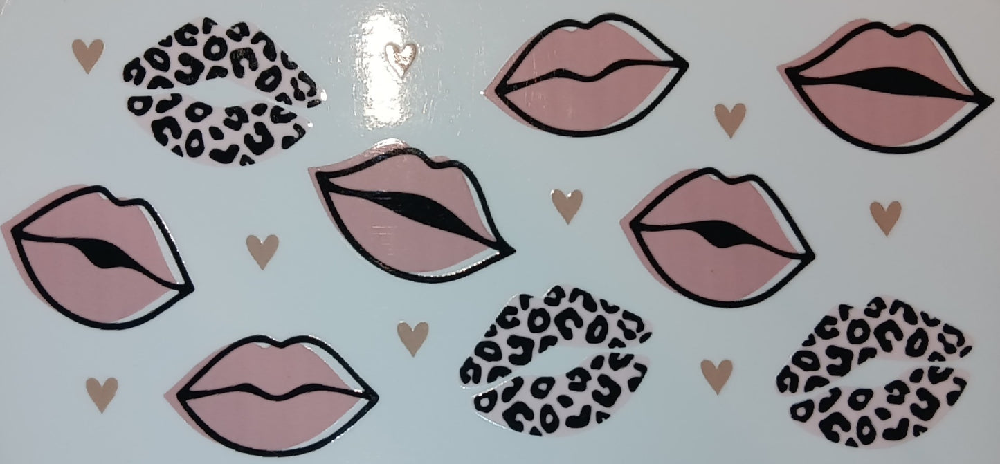 Cheetah Lips Wrap