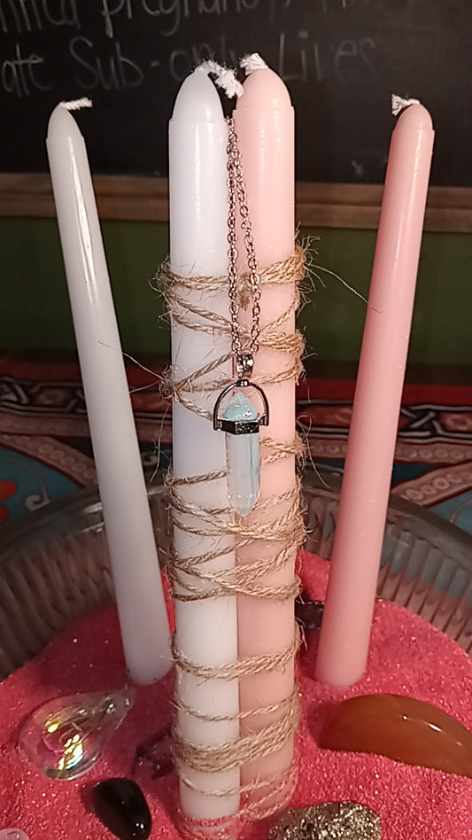 Clear Quartz Pendant Necklace