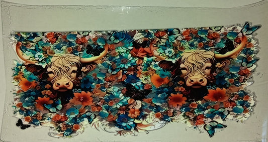 Floral Bull Wrap