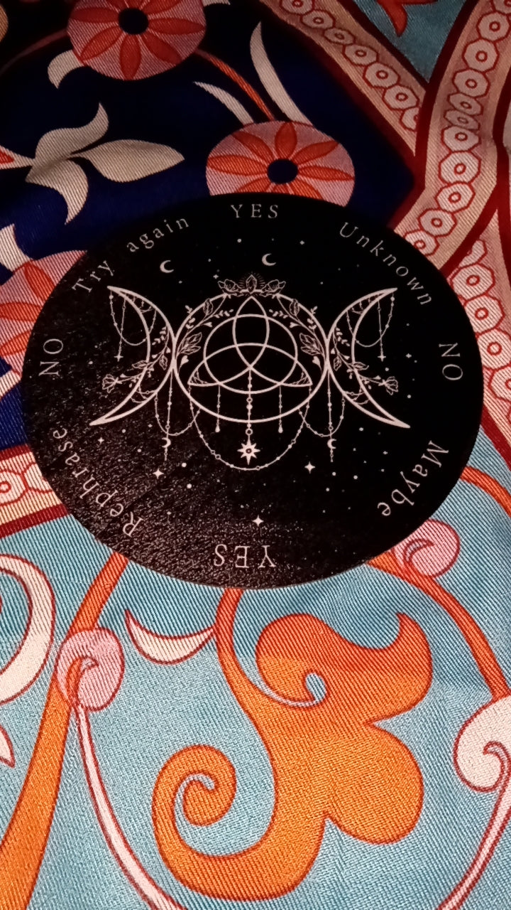 Trinity Goddess Moon Pendulum Board